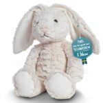 Mollis Hase Kuscheltier Baby (36cm groß) – Weiches Stofftier für Kinder & Babys – Kuschelhase